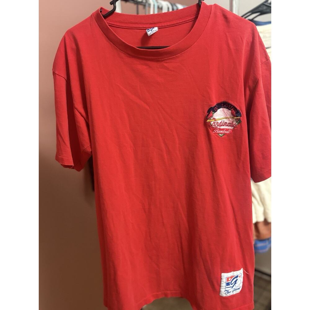 Vintage St Louis Cardinals T Shirt Size Large